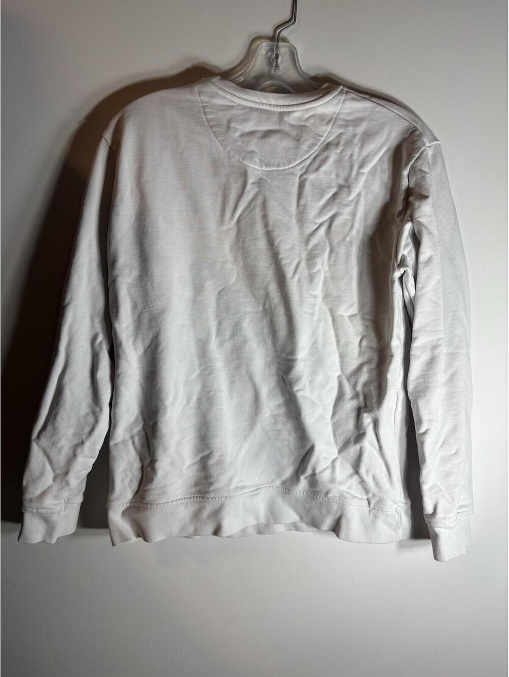 Zara x Disney Mickey Mouse Mens White crewneck sweater Medium M - Picture 3 of 3